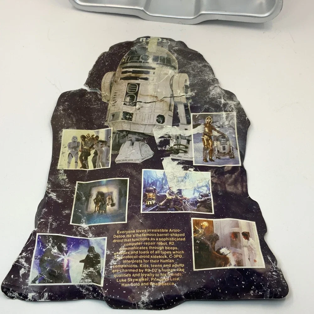 Vintage 1980 Wilton Star Wars R2-D2 Cake Pan Empire Strikes Back 2105-1294